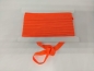 Preview: Falzgummi - elastisch 20 mm neon orange